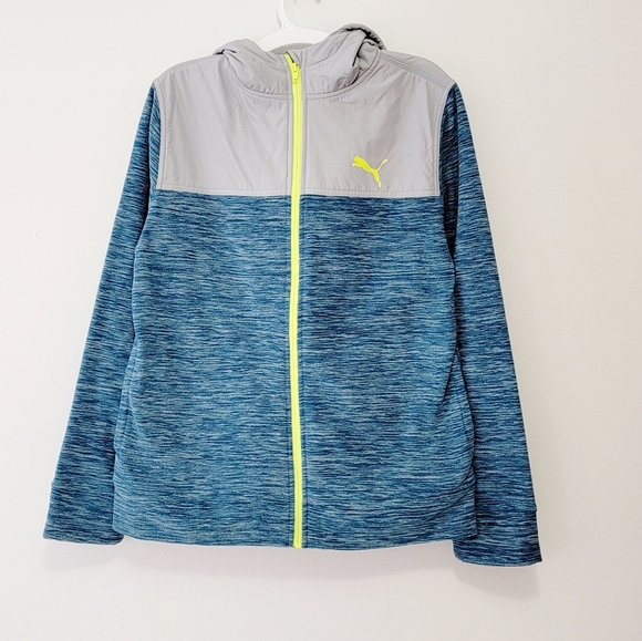Puma kids fleece hoodie - Picture 1 of 3